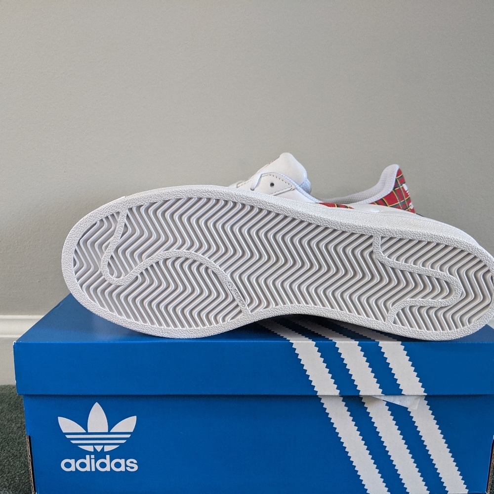 (SOLD) Women's adidas Superstar "Plaid" Size 9 - Picture 4 of 4
